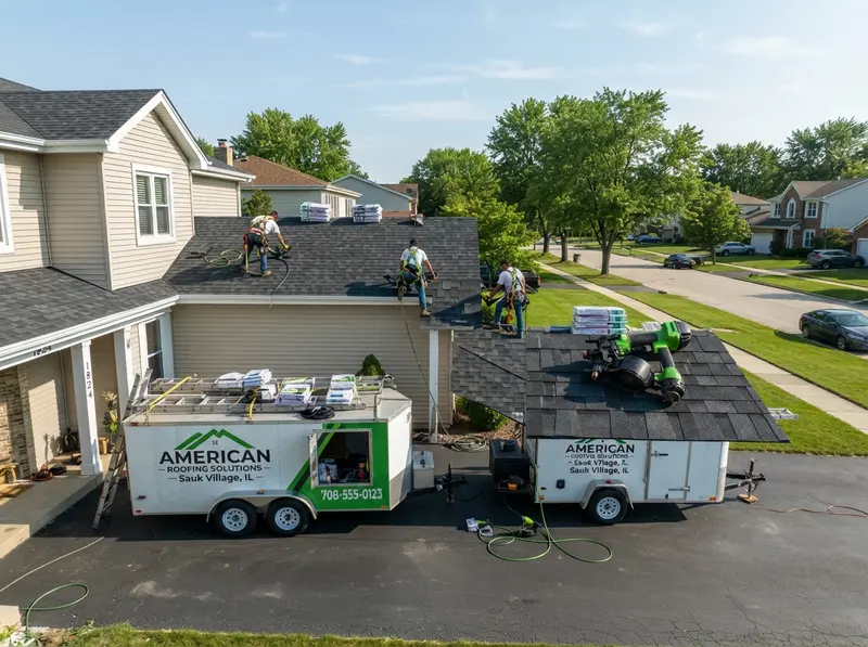 Professional roof installation in Professional roof installation in