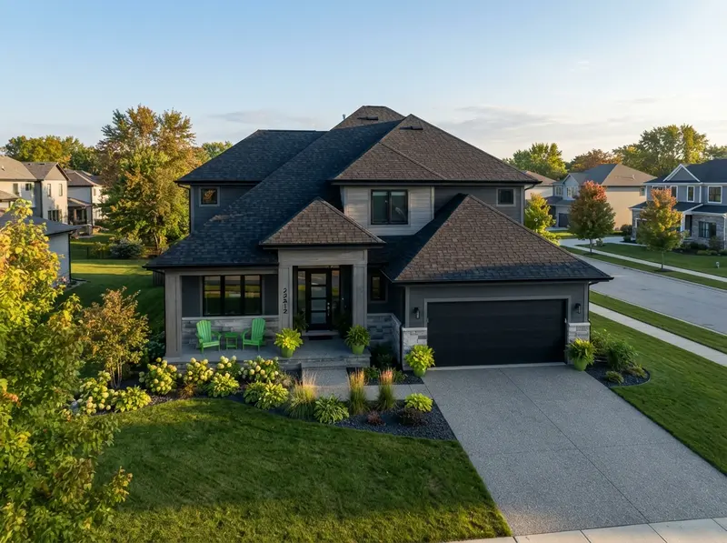 New residential roof in 